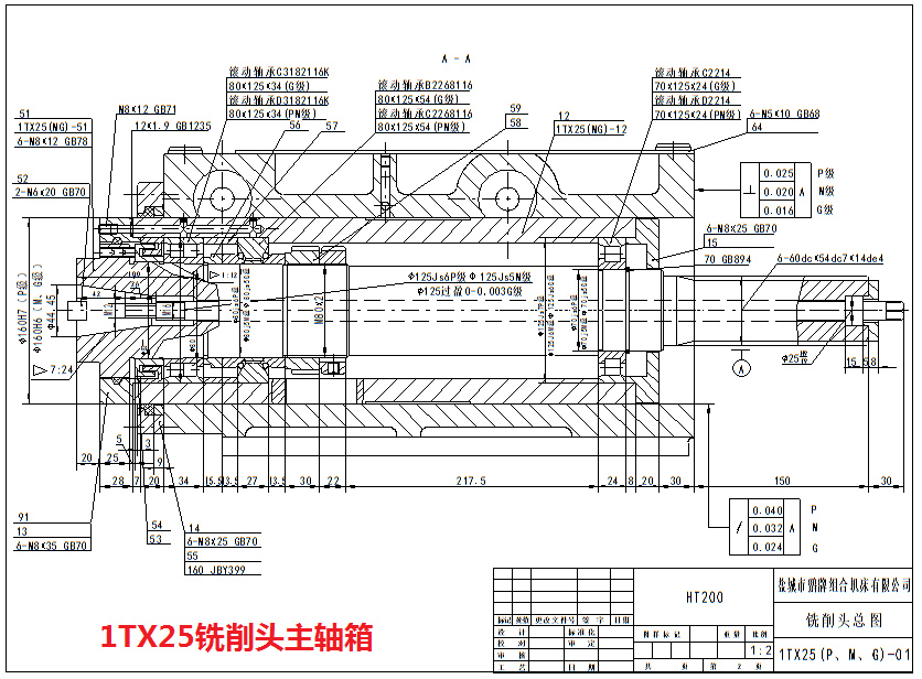 1TX25看片APP大全主軸箱圖紙